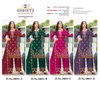 10015 A To D By Zorista Chinon Silk Pakistani Plazzo Suits Wholesale Online
